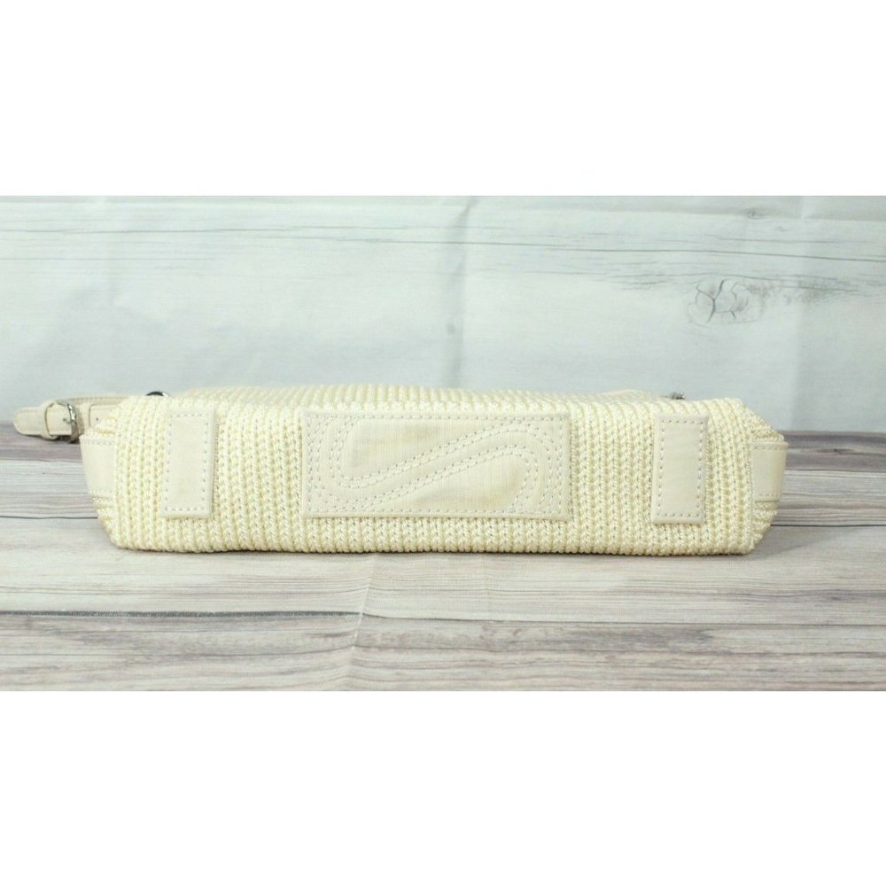 The Sak Cream Ivory Polyester Crochet Lined Classic Shoulder Handbag - Picture 5 of 11